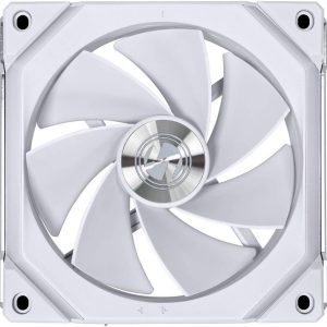Вентилатор Lian Li Uni Fan REVERSE SL V2, 120mm, ARGB, Бял