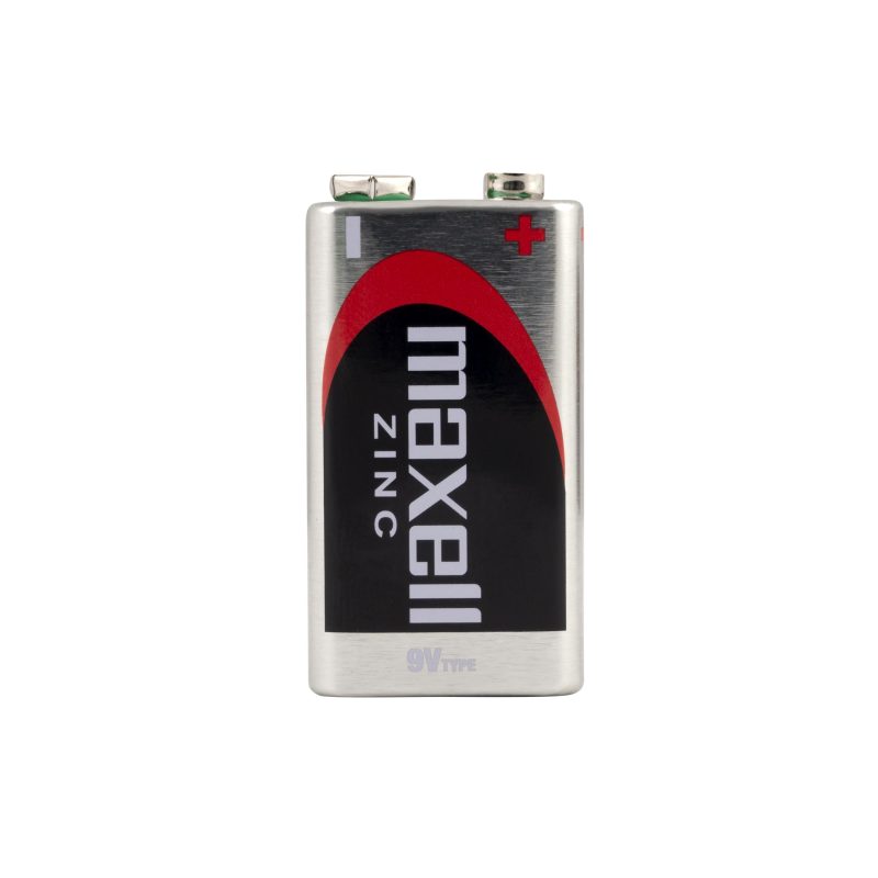 Цинк Манганова батерия MAXELL 6F22 /9V/ 1 бр. в блистер -20бр/кутия - Image 2