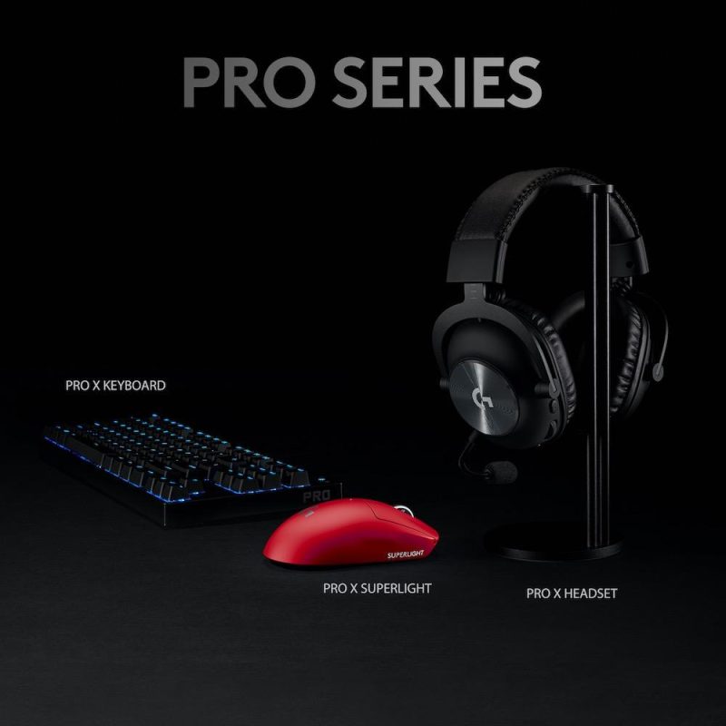 Геймърска мишка Logitech G Pro Wireless Red - Image 9
