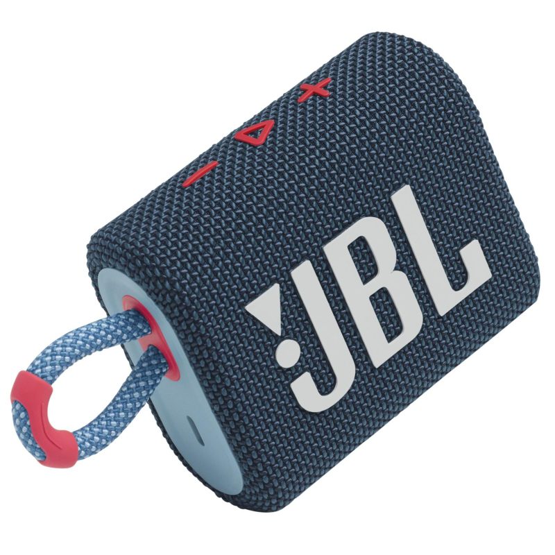 Блутут колонка JBL GO 3 Син/Розова - Image 6