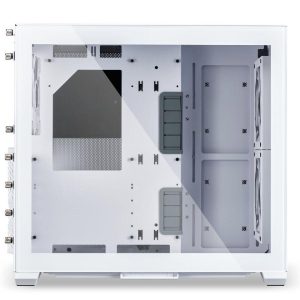 Кутия Lian Li O11 Air Mini Tower, Tempered Glass, Бяла - Image 3