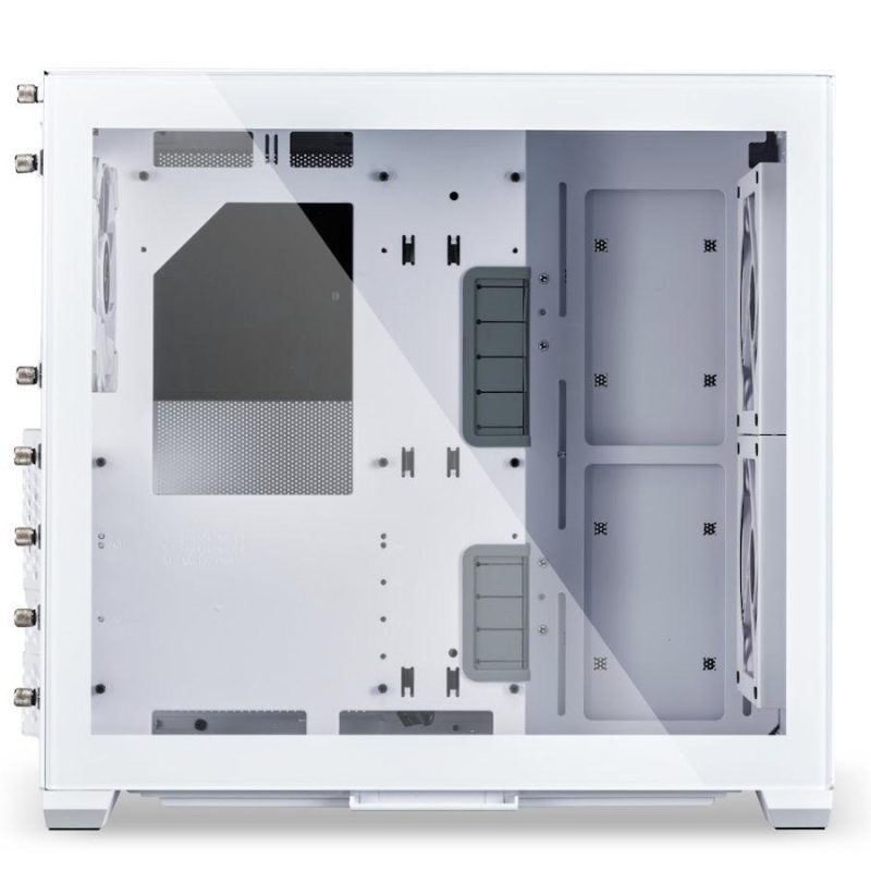 Кутия Lian Li O11 Air Mini Tower, Tempered Glass, Бяла - Image 3