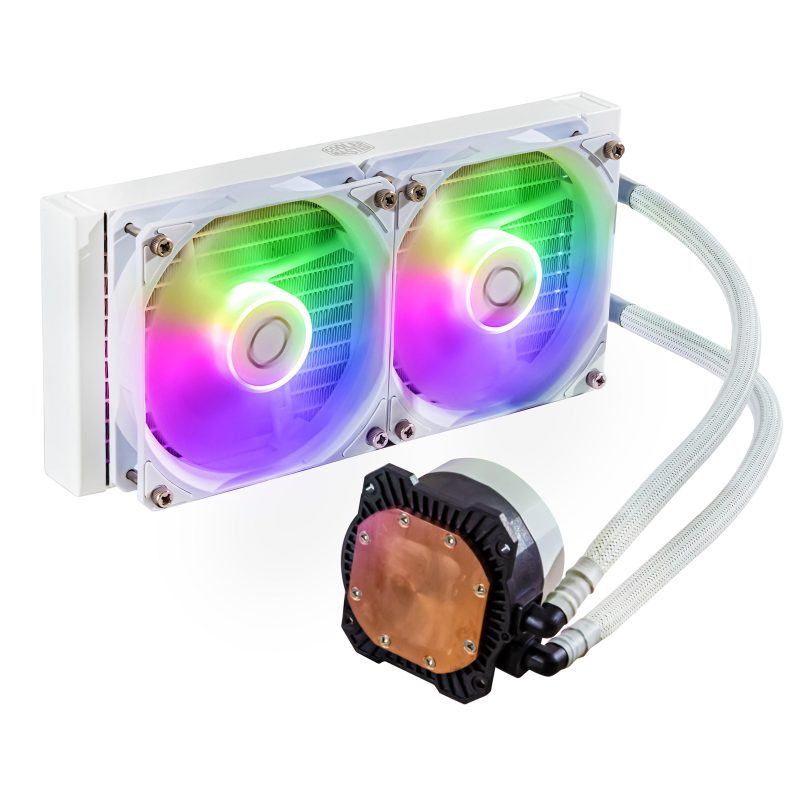 Охладител за процесор Cooler Master ML240L Core ARGB White - Image 2