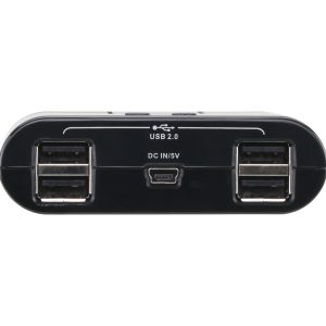 Превключвател ATEN US224, 2 компютъра към 4 USB периферни устройства - Image 2