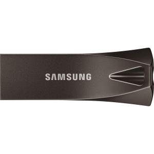 USB памет Samsung BAR Plus, 128GB, USB-A, Titanium Gray - Image 2