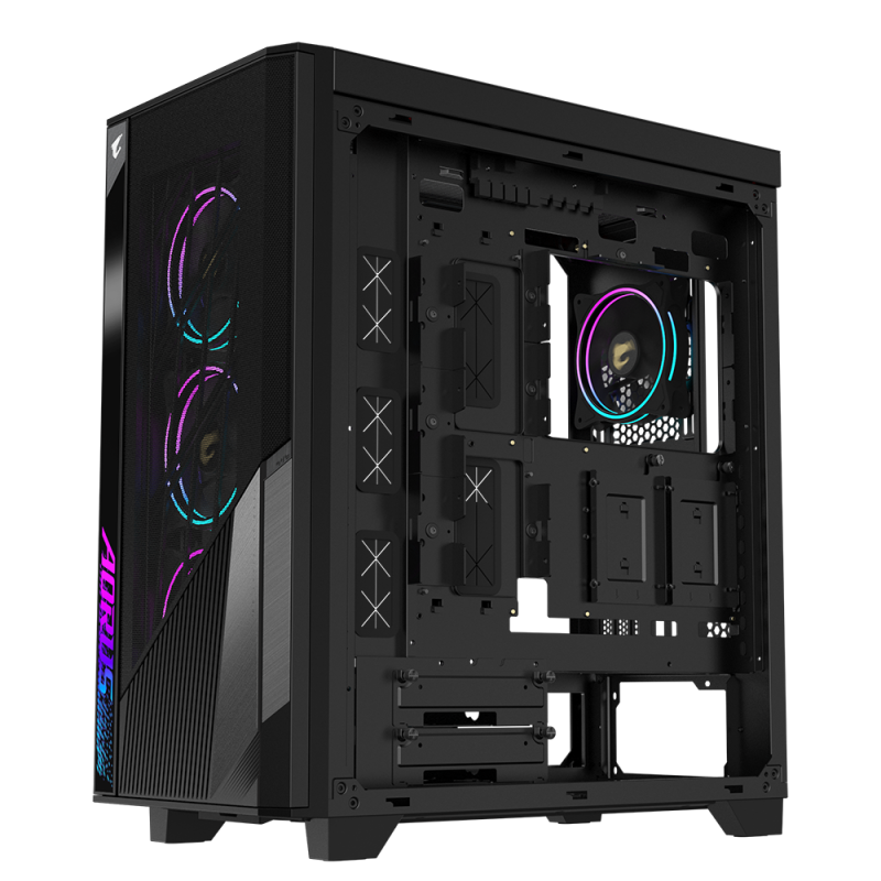 Кутия Gigabyte AORUS AC500 ST, Tempered Glass, RGB Fusion 2.0, Mid Tower - Image 5