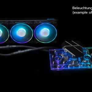 Система с водно охлаждане Alphacool Eiswolf 2 AIO - 360mm Radeon RX 6800/6800XT/6900 Reference Design with Backplate - Image 4