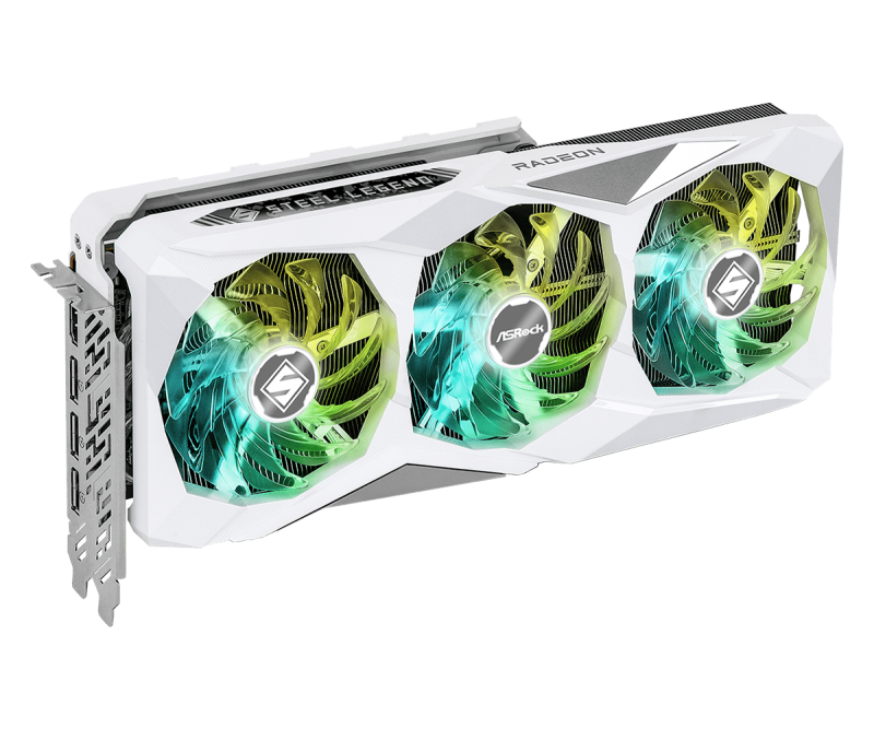 Видео карта ASRock RX 7800 XT Steel Legend 16GB GDDR6 - Image 2