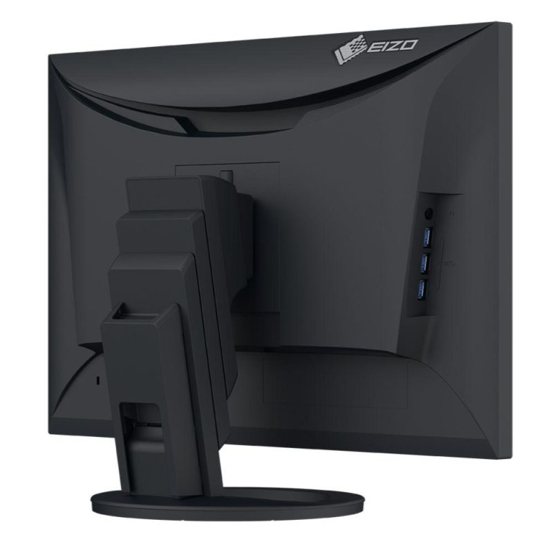 Монитор EIZO FlexScan EV2485, IPS, 24 inch, Wide, UXGA, DisplayPort, HDMI, USB-C, USB Hub, Черен - Image 7