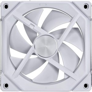 Вентилатор Lian Li Uni Fan REVERSE SL V2, 120mm, ARGB, Бял - Image 3
