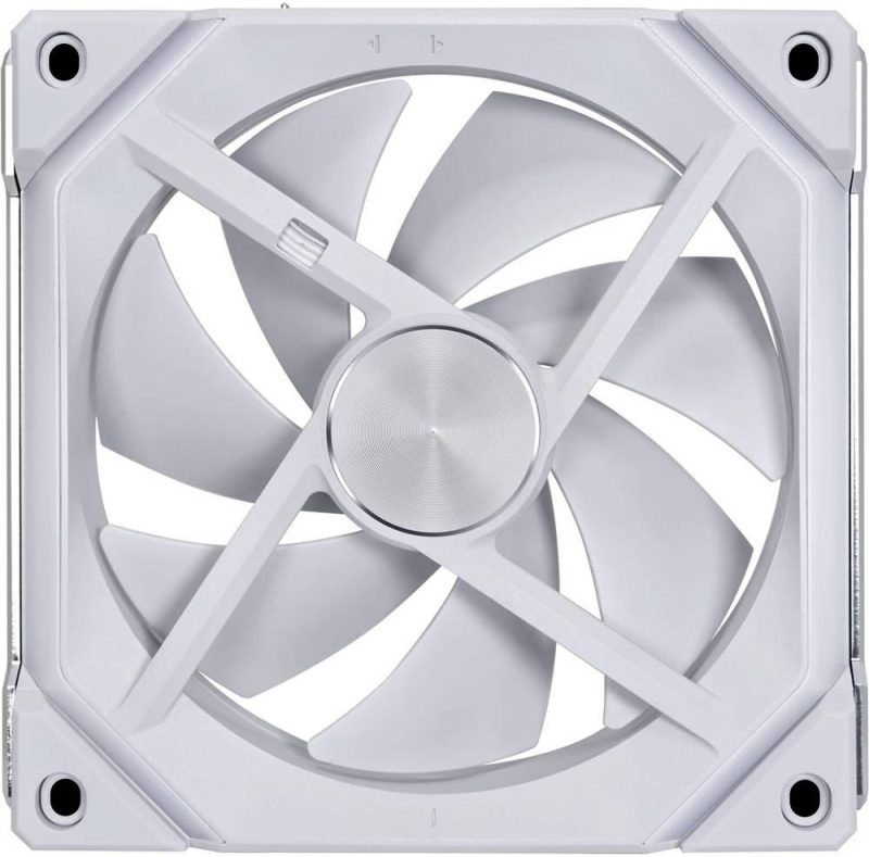 Вентилатор Lian Li Uni Fan REVERSE SL V2, 120mm, ARGB, Бял - Image 3