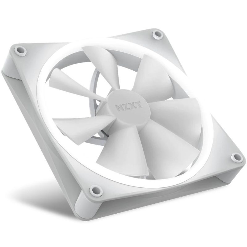 Вентилатор NZXT F140 RGB Бял - Image 5
