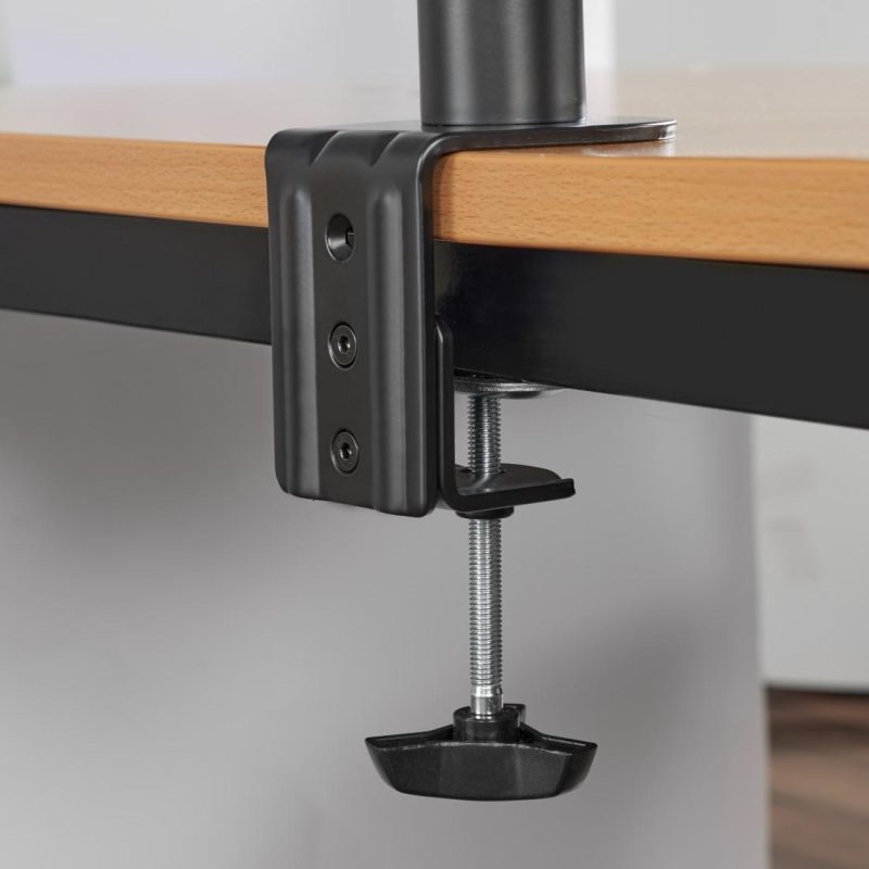 Стойка за 2 монитора за бюро HAMA Регулируема, 13" - 35", 15 кг, Swivel/Tilt, Черна - Image 8