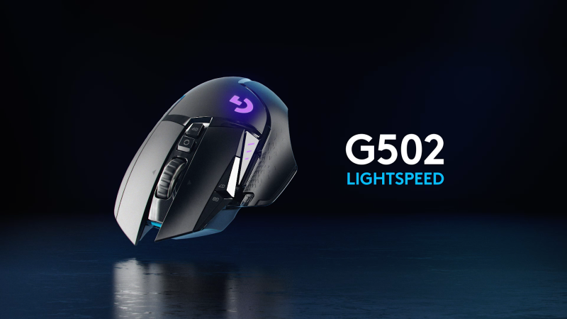 Геймърска мишка Logitech G502 HERO LIGHTSPEED Wireless - Image 4