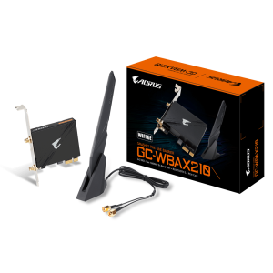 Безжична карта GIGABYTE AORUS X210 Intel® WIFI 6Е 2x2 802.11ax, Bluetooth 5.2 - Image 3