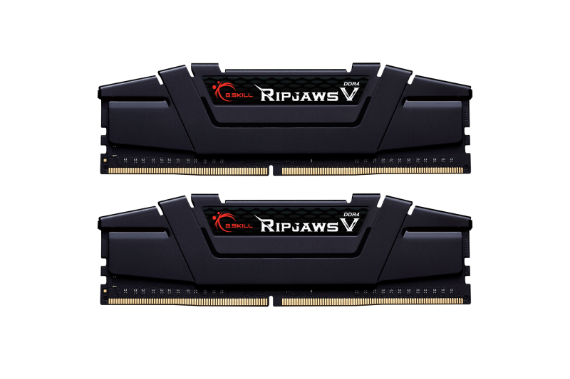 Памет G.SKILL Ripjaws V Black 32GB(2x16GB) DDR4 3600MHz F4-3600C16D-32GVKC