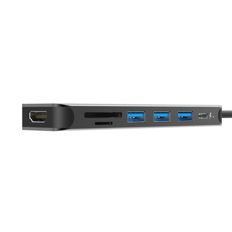 Докинг станция Silicon Power Boost SU20, 7 в 1, USB-C - Image 3