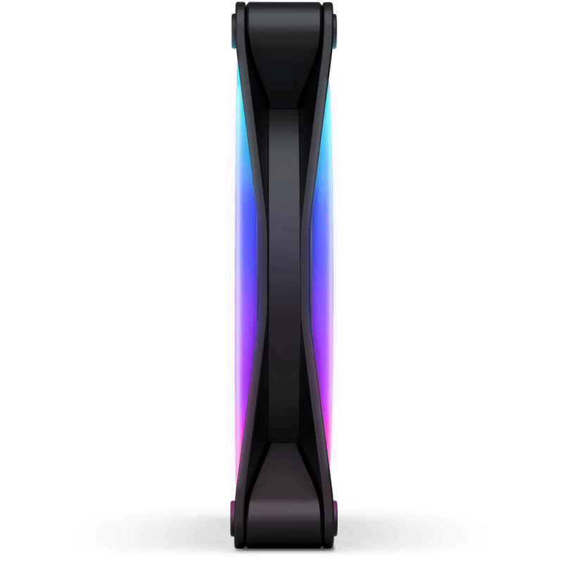 Вентилатор NZXT F140 RGB Duo, Черен - Image 3
