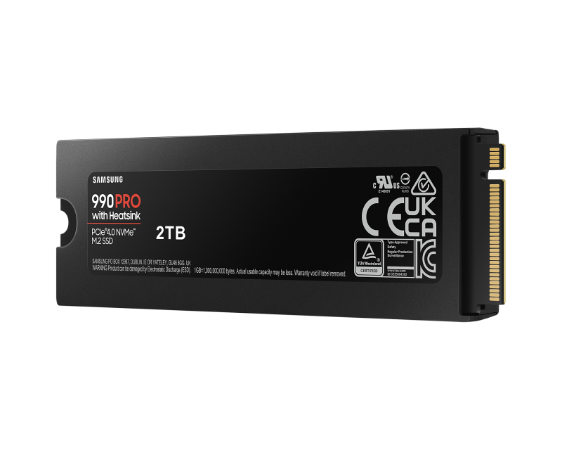 SSD SAMSUNG 990 PRO с Heatsink 2TB, MZ-V9P2T0CW - Image 3