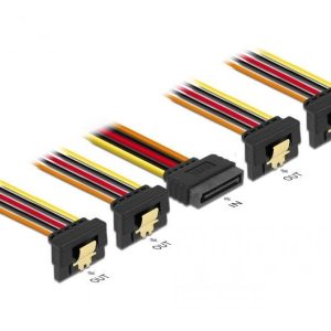 Кабел Power SATA - 4 x SATA 15 Pin, 30cm - Image 2