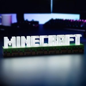 Статуетка Paladone Minecraft Logo Light - Image 2