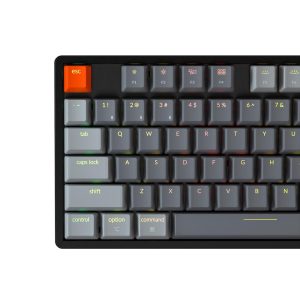 Геймърска Механична клавиатура Keychron K8, Aluminum, Hot-Swappable, TKL Gateron Optical Blue Switch, RGB LED ABS - Image 5