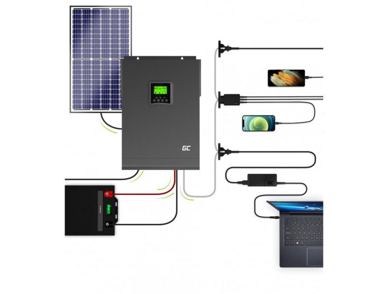 Инвертор GREEN CELL 3000 PSW, 3000VA - Image 2