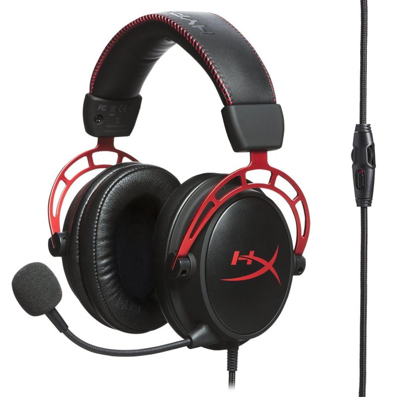 Геймърски слушалки HyperX Cloud Alpha, Черен/Червен - Image 5