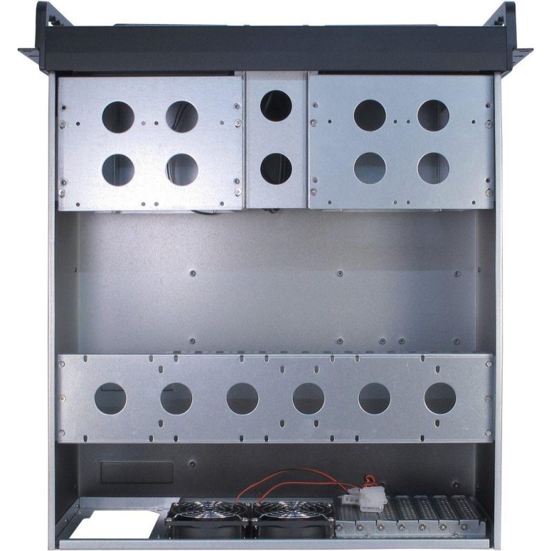 Кутия InterTech 4U-4098-S, 4U, 19", Чернa - Image 5