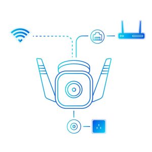 Външна охранителна WiFi камера TP-Link Tapo C310 - Image 4
