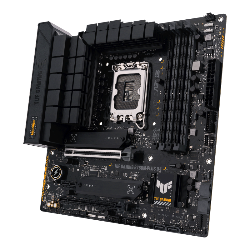 Дънна платка ASUS TUF GAMING B760M-PLUS D4 - Micro ATX - Image 3