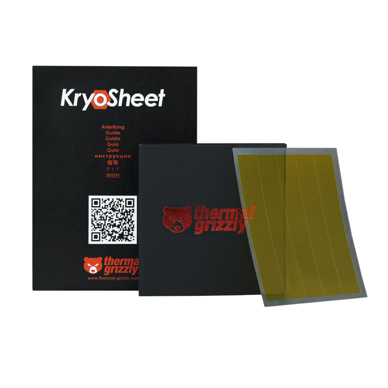 Термопроводящ пад Thermal Grizzly KryoSheet - 44 х 37 х 0.2 mm - Image 4