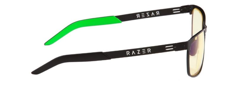 Геймърски очила GUNNAR Razer FPS, Amber, Зелен/Черен - Image 2