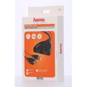Сплитер HDMI HAMA HDMI мъжко - 2 x HDMI женско, 4K, Черен - Image 3
