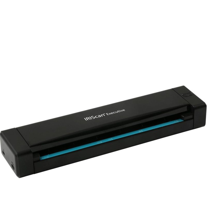 Преносим двустранен скенер IRIS IRIScan Executive 4, A4, USB 2.0, Черен, 8 стр/минута