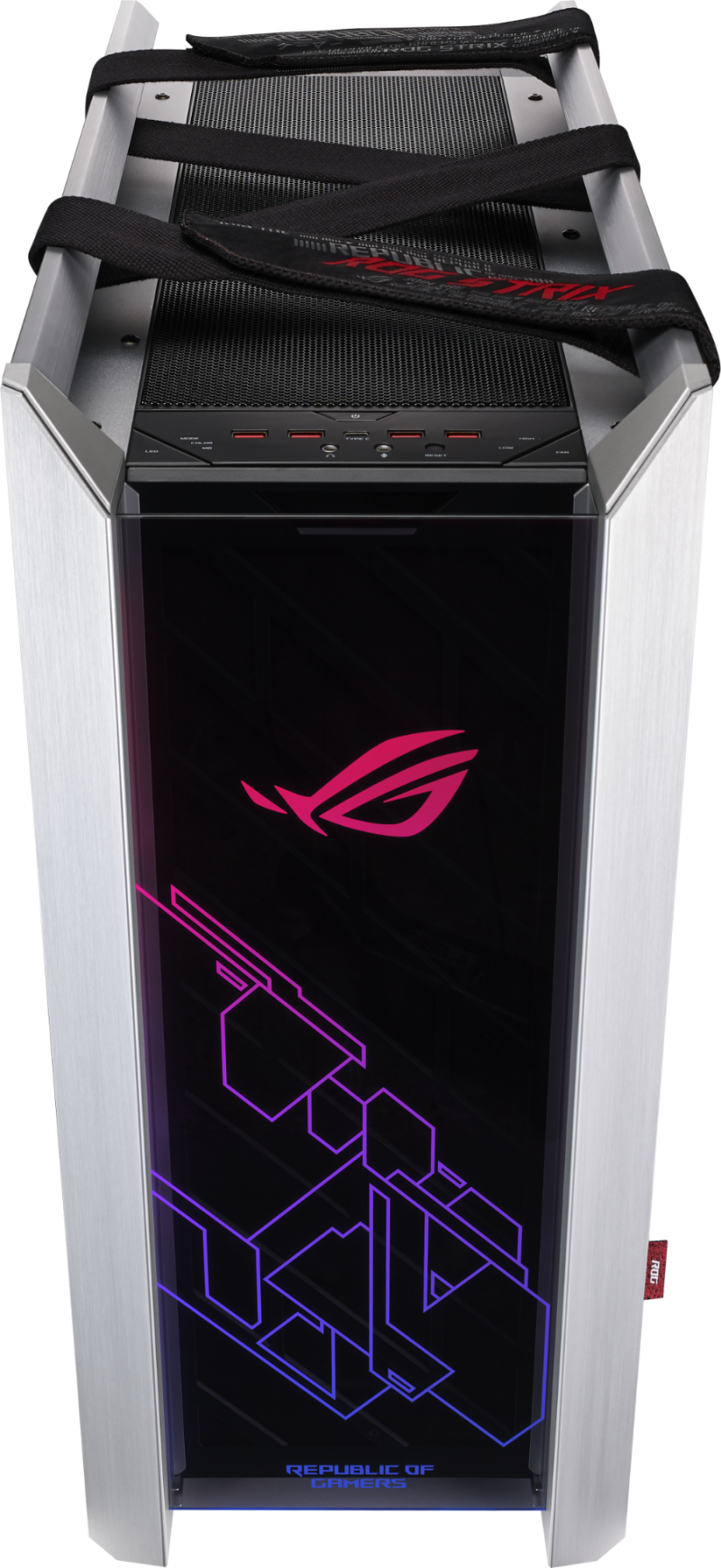 Кутия ASUS ROG Strix Helios White Edition, ATX/EATX, Mid Tower, Aura Sync RGB - Image 6