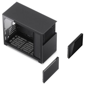 Кутия Jonsbo D31 Screen TG, mATX, Черна - Image 9