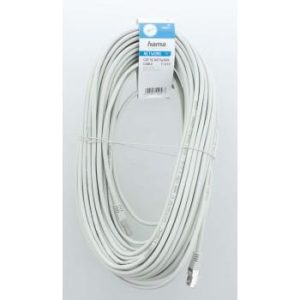 Мрежов кабел HAMA CAT 5e, F/UTP, RJ-45 - RJ-45, 30 m, Сив, Булк - Image 3