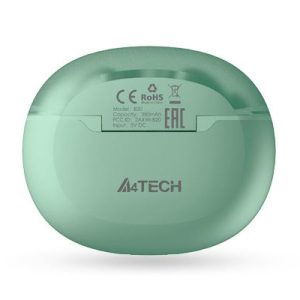 Блутут слушалки-тапи A4tech B20 2Drumtek, Ментово зелени - Image 2