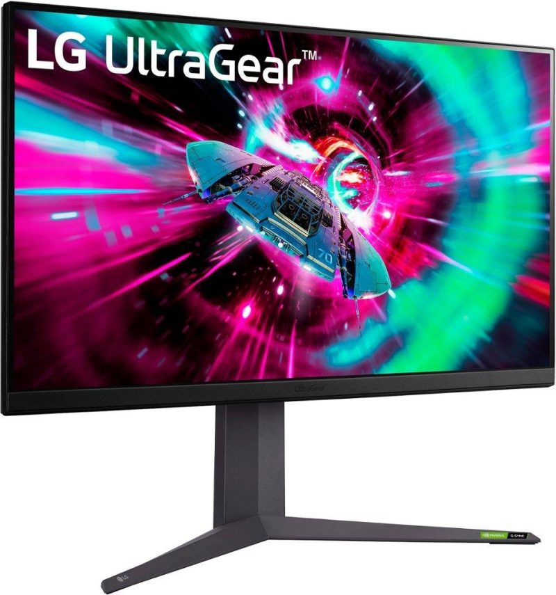 Монитор LG UltraGear 32GR93U-B 32" IPS UHD(3840x2160), 144Hz, 1 ms, FreeSync Premium, G-Sync Compatible - Image 2