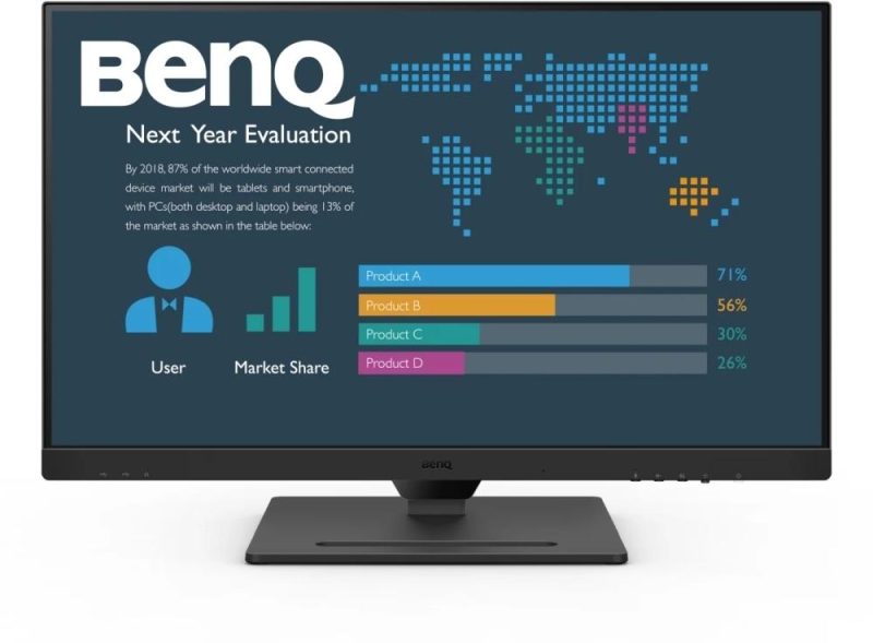 Монитор BenQ BL2790QT, 27 inch, IPS QHD, DisplayPort, HDMI, USB-C, Черен - Image 2