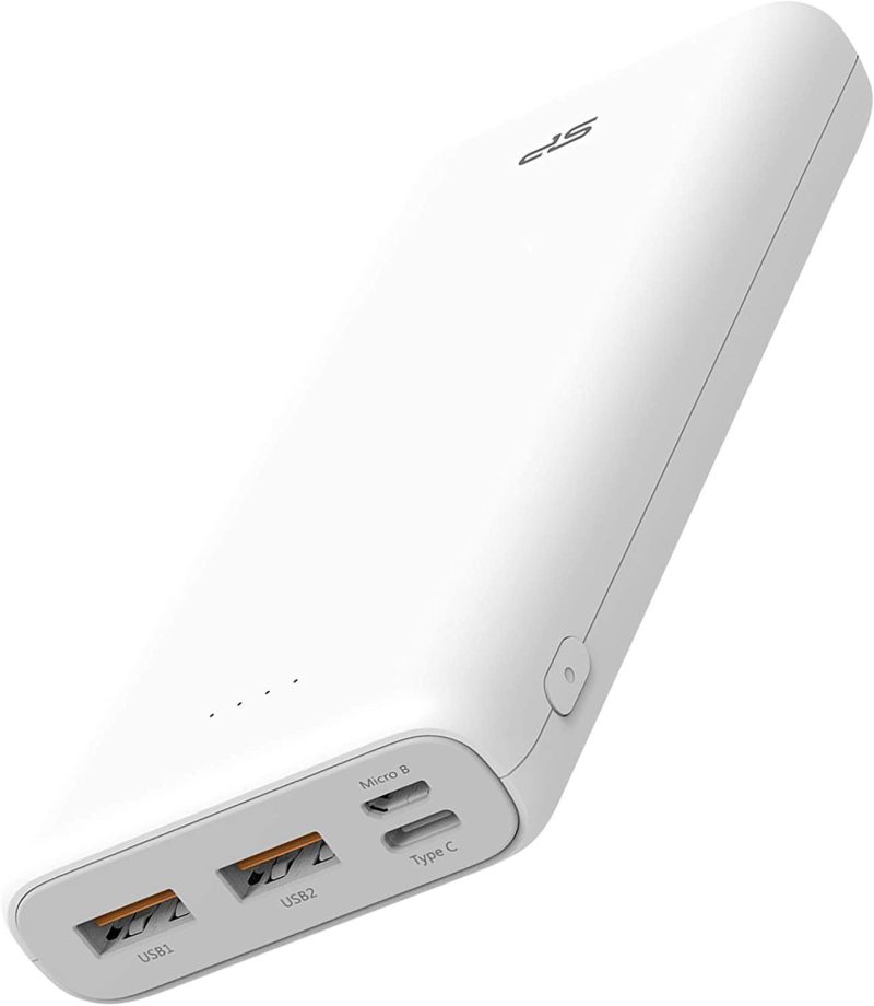 Външна батерия Silicon Power C20QC White 20000 mAh - Image 2