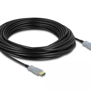 Оптичен кабел Delock, HDMI 4K, 60 Hz, 50 m
