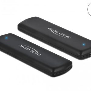 Външно чекмедже Delock, За M.2 NVMe PCIe / SATA SSDD, USB-C - Image 2