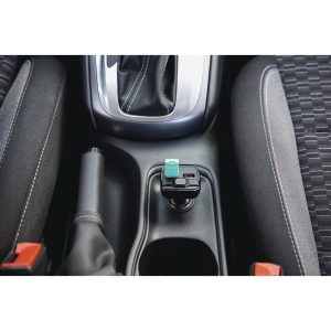 FM Трансмитер HAMA AUX-IN, USB-IN, MP3, Черен, 14163 - Image 4