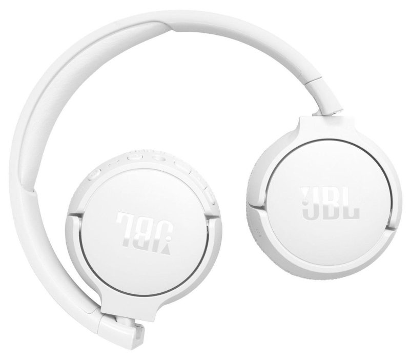 Слушалки on-ear JBL Tune 670NC, Bluetooth 5.3, USB-C, Бели - Image 5
