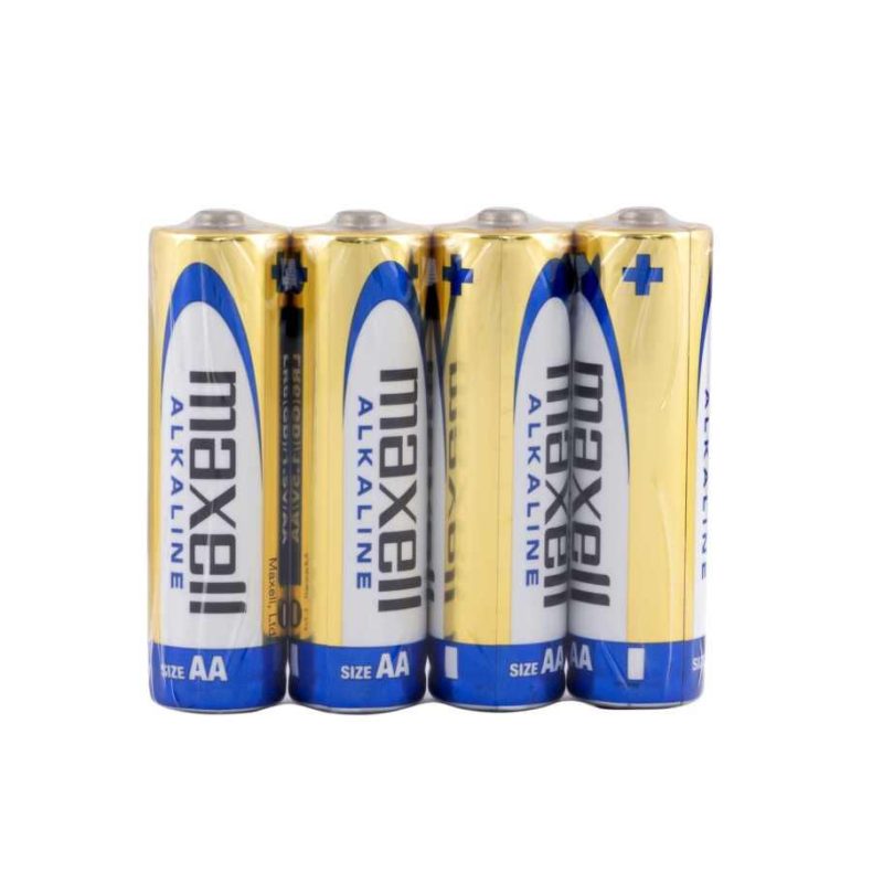Алкална батерия MAXELL LR-6 /4 бр. в опаковка/  шринк 1.5V