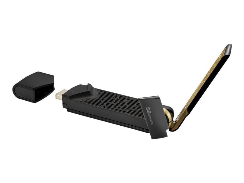 Безжичен адаптер ASUS USB-AX56U Dual Band AX1800 WiFi 6 802.11ax, USB 3.2 Gen1 - Image 3
