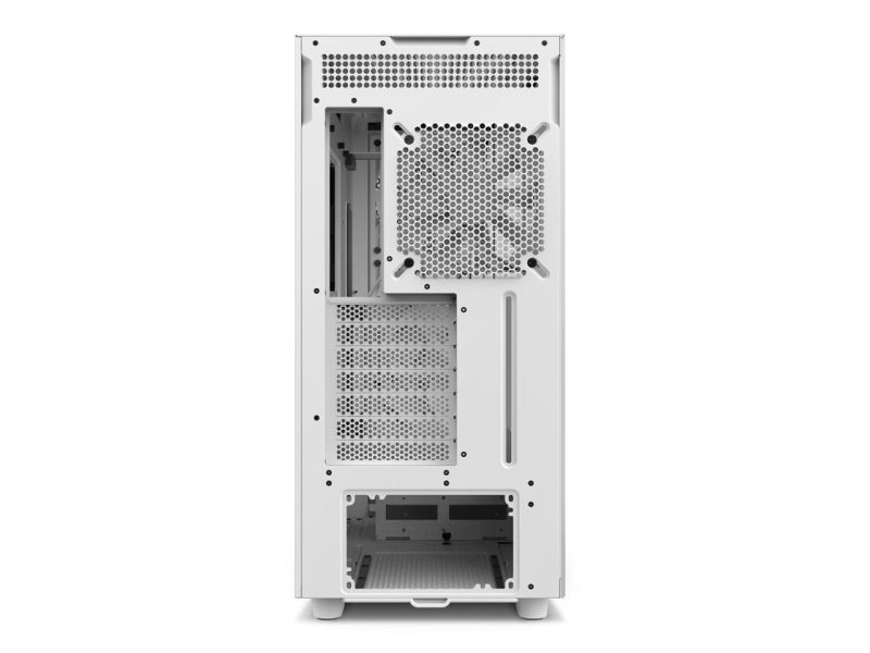 Кутия NZXT H7 Flow RGB Matte White Mid-Tower - Image 10