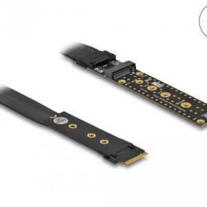 Карта Delock 64136, M.2 Key M Extension NVMe, Кабел 20 см. - Image 2